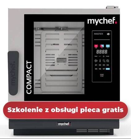 Piec konwekcyjno-parowy elektryczny | automatyczny system myjący | 6xGN1/1 | 7,3 kW | 400 V | Mychef Cook MASTER Compact 061E | RESTO QUALITY Cook MASTER Compact 061E