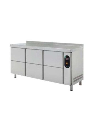 Stół chłodniczy bez agregatu z szufladami 600 mm ESSENZIAL LINE ETP-6-169-06 R D