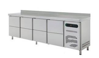 Stół chłodniczy z szufladami 600 mm ESSENZIAL LINE ETP-6-250-08 D