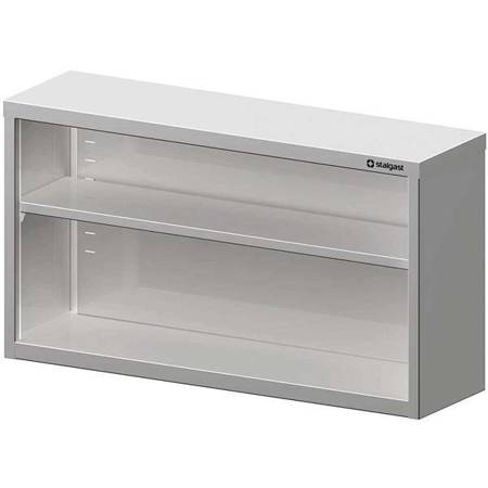 Szafka wisząca otwarta 700x300x600 mm STALGAST MEBLE 981683070