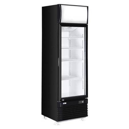 Witryna chłodnicza z podświetlanym panelem 1-drzwiowa 360L