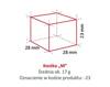 Kostkarka do lodu Hoshizaki IM-240XWNE-HC-23* | 190 kg/24h | chłodzona wodą | kostka sześcian | 28x28x23 mm | RESTO QUALITY IM-240XWNE-HC-23*