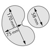 Szatkownica do warzyw, CL50, P 0.55 kW, U 230 V 713500 STALGAST